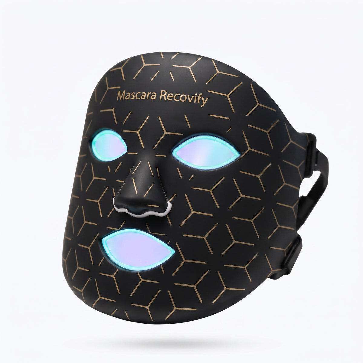 Máscara LED facial profesional de 7 colores Recovify para tratamiento facial led en casa