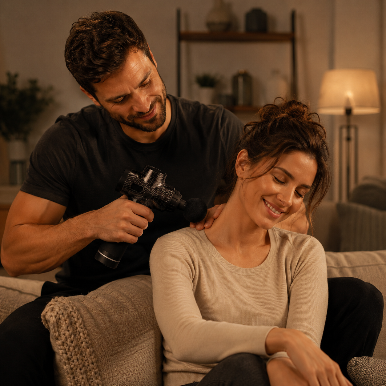Recovify Pistola de Masaje — Recuperación Muscular Profunda, Donde Quieras