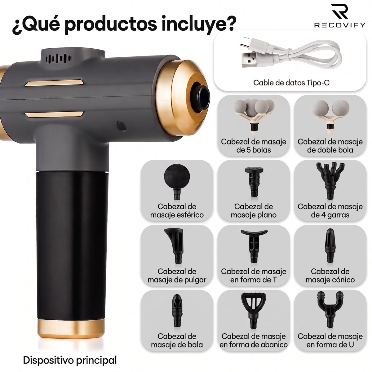 pistola de masaje muscular